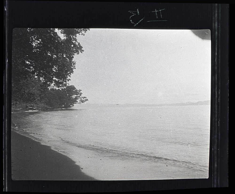 [Manum Island, New Guinea] Looking SW from Tsogari Beach Towards Potsdammhafen.