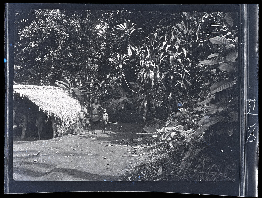 [Manum Island, New Guinea] In the Homestead of Badi of Boromwamwamwa Clan
