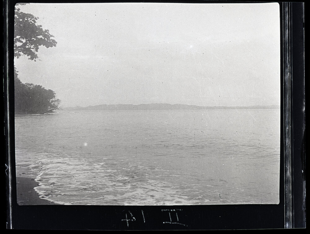 [Manum Island, New Guinea] Looking Across to Bogea on the Mainland from the Tsogari Beach
