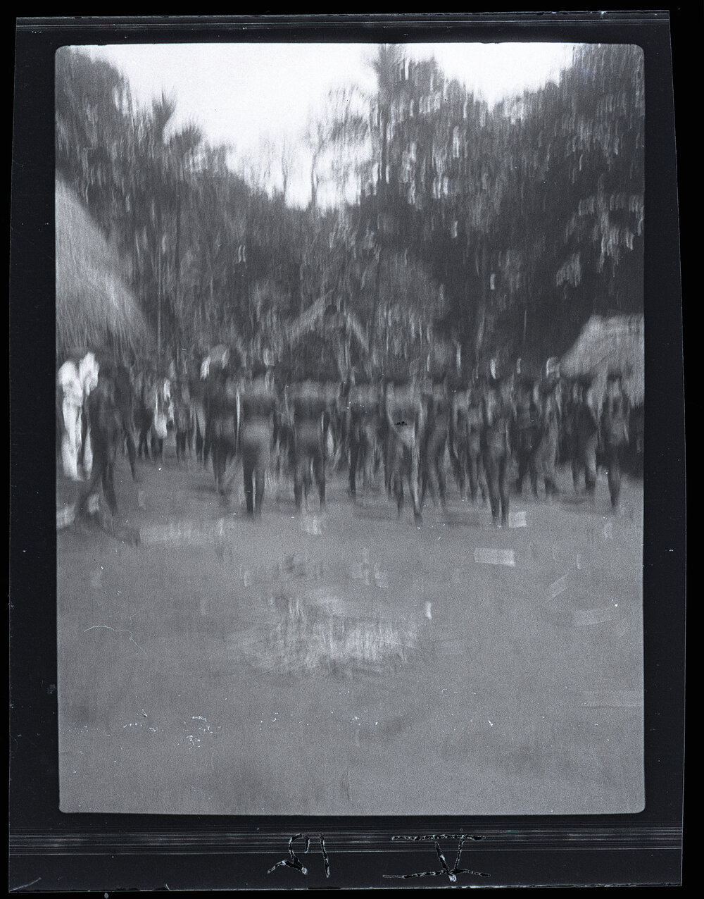 [Manum Island, New Guinea] Removing the Food