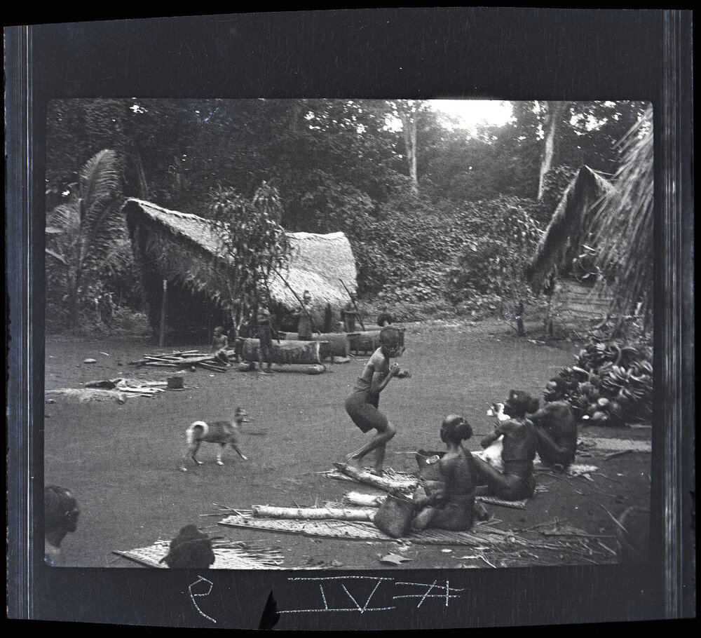 [Manum Island, New Guinea] Tsauba of Waia Pretending to Dance