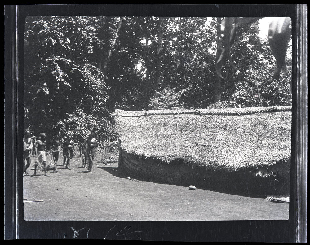 [Manum Island, New Guinea] The Arrival of the Dugulaba Dancers