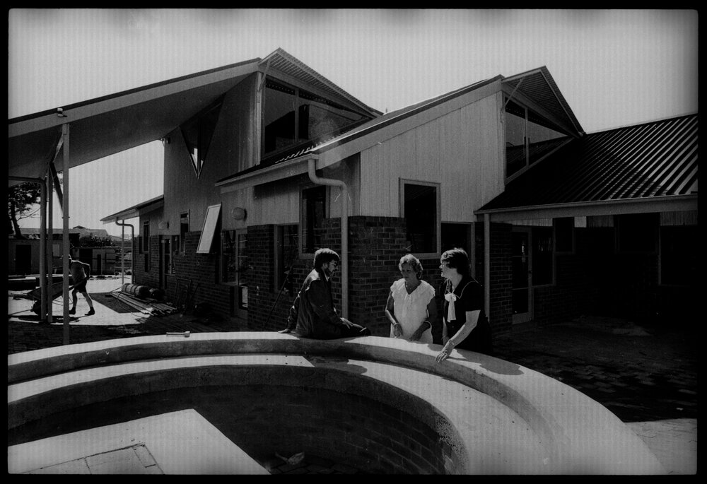 Zig Richters, Julie Wyman and Betty Johnson at the New Abercrombie Street Child Care Centre