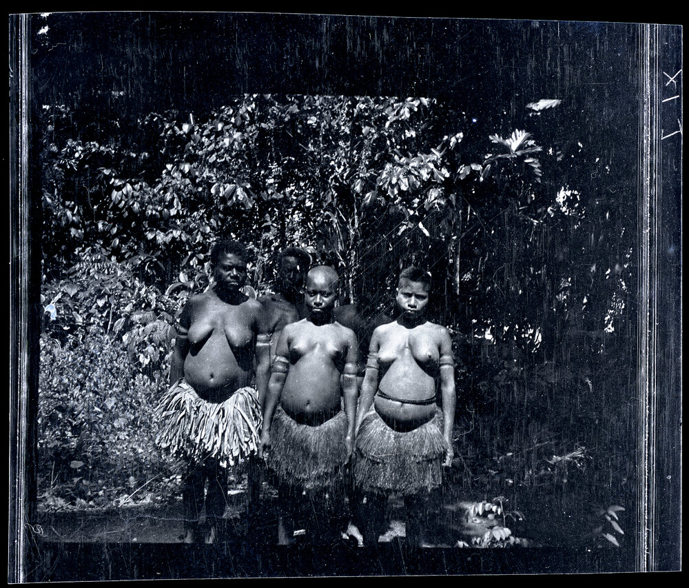 [Manum Island, New Guinea] Gigira, her Elder Sister and Brother&rsquo;s Wife