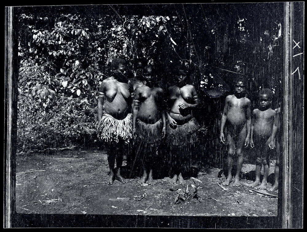 [Manum Island, New Guinea] Gigira, her Elder Sister and Brother&rsquo;s Wife