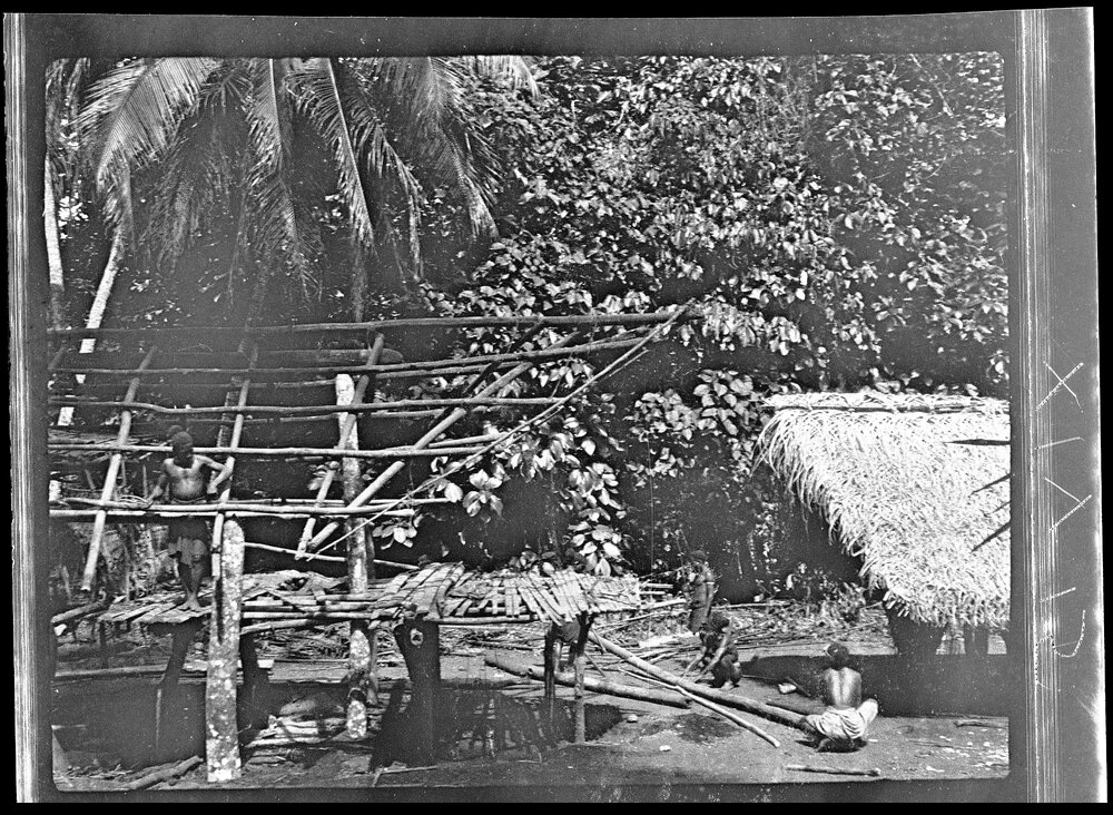 [Manum Island, New Guinea] Shaping a New Ariri