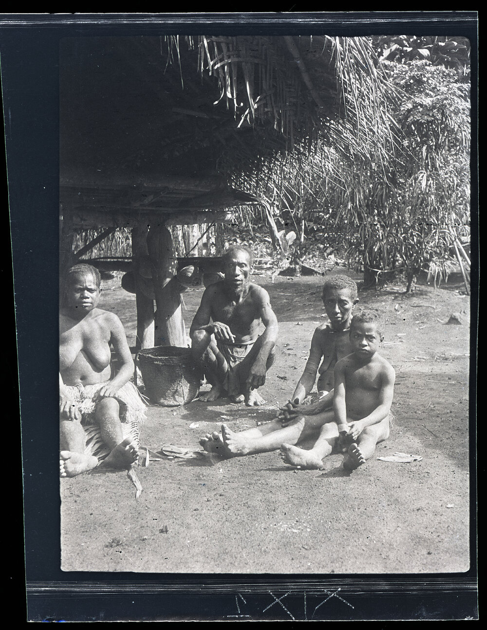 [Manum Island, New Guinea] A Family Group