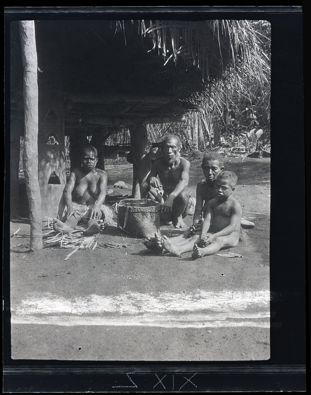 [Manum Island, New Guinea] A Family Group