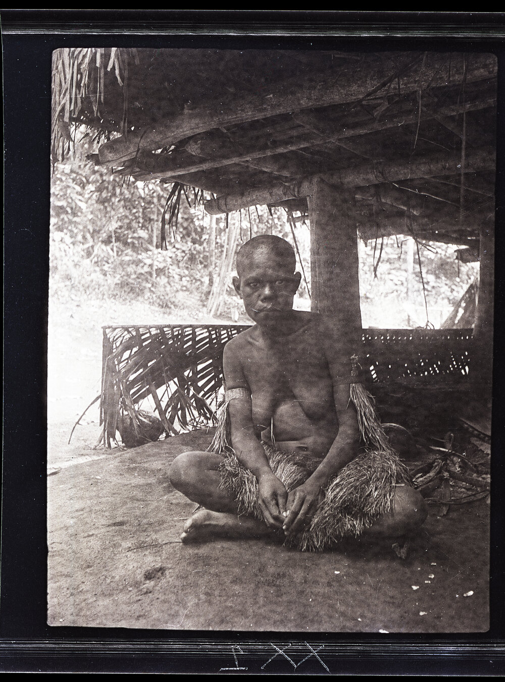 [Manum Island, New Guinea] Maiya, Wife of Intau in Mourning for her Young Son