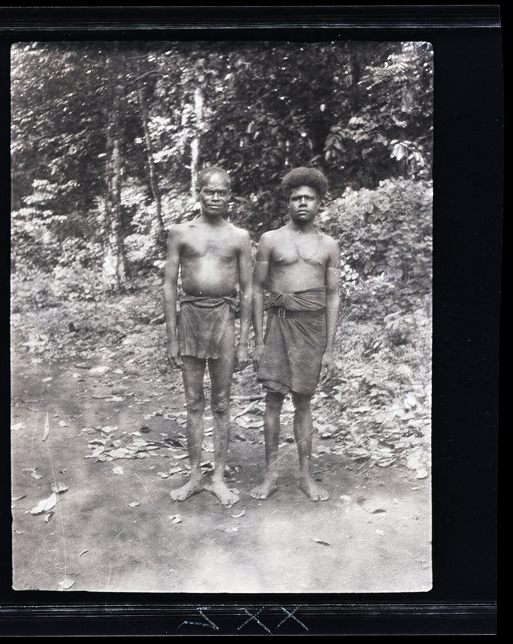 [Manum Island, New Guinea] Intau and his Brother Raŋamai