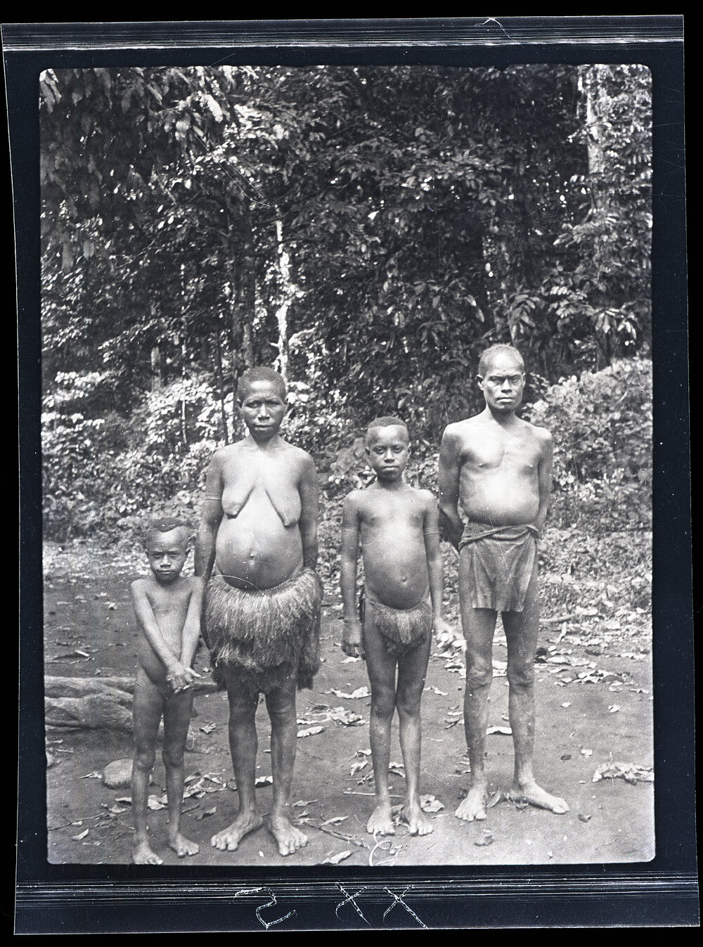[Manum Island, New Guinea] A Family Group