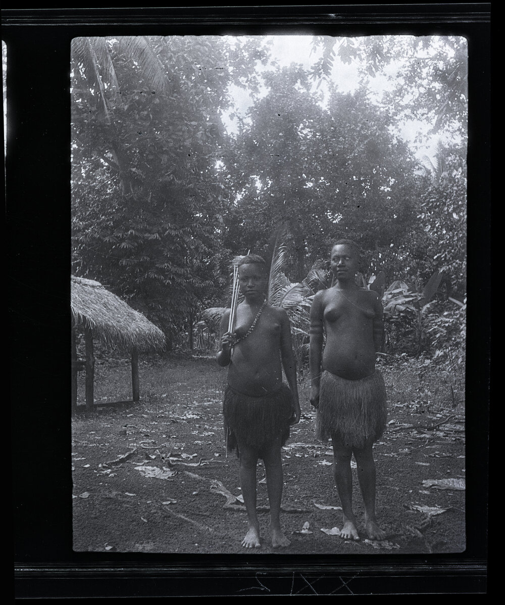 [Manum Island, New Guinea] Gigira and one of her Orthocousins
