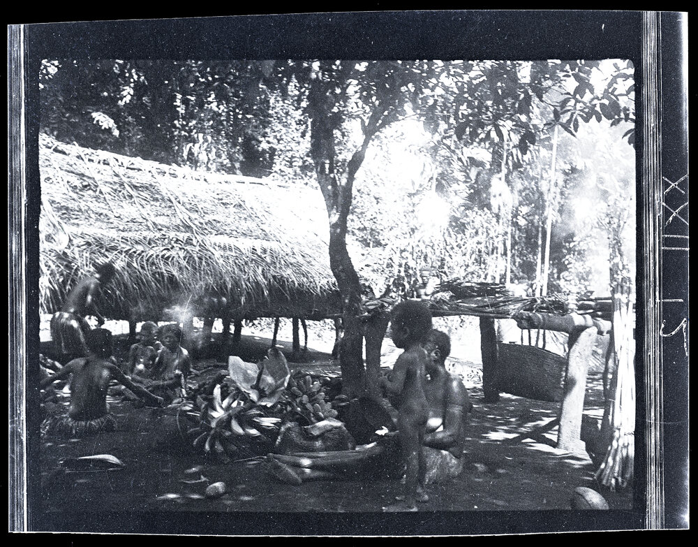 [Manum Island, New Guinea] Preparing for a Presentation Feast