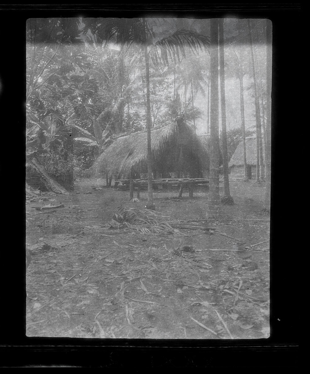 [Manum Island, New Guinea] Tsabo&rsquo;o&rsquo;s Hut in Borautsi&rsquo;i&rsquo;s Homestead