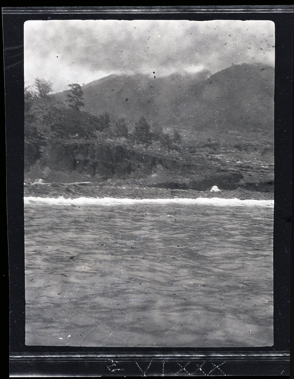 [Manum Island, New Guinea] The Coast between Dugulaba and Warisi Where a Lava Flow has Come Down