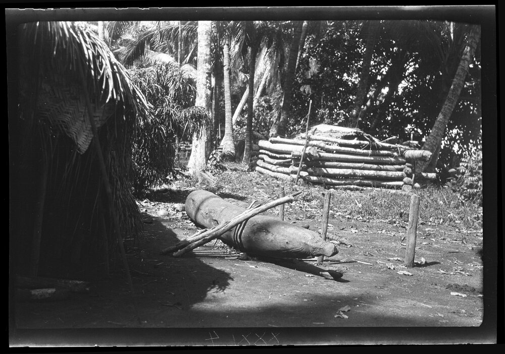 [Manum Island, New Guinea] In Mamboti's Homestead