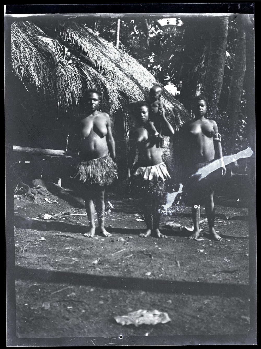 [Manum Island, New Guinea] Badzaba, Oaruaru and Aupo of Waia, with Gebia