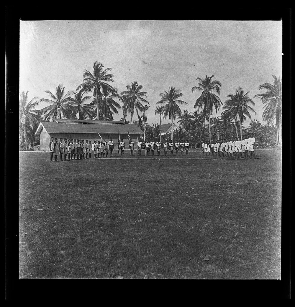 [Narau] Parade of Boy Scouts after their Return from the Melbourne Jamboree, with the Boys of the Mourre and Sloid Schools
