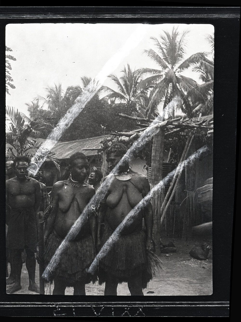 [Manum Island, New Guinea] Two Elderly Women of Awar