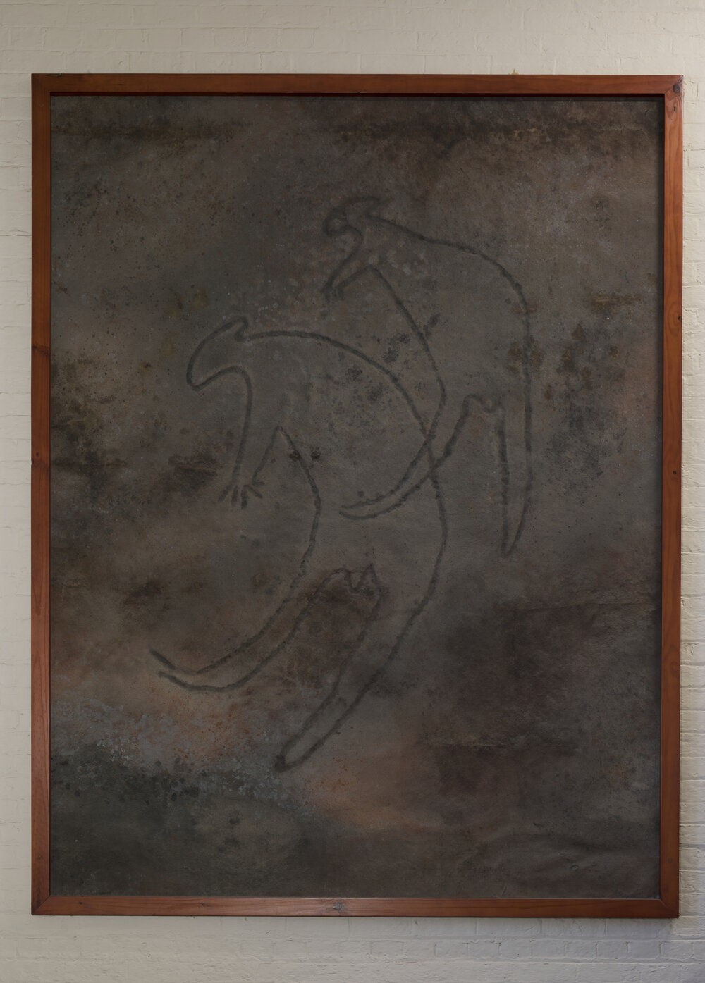 Cast of Rock Engraving, Macleay Museum Western Foyer