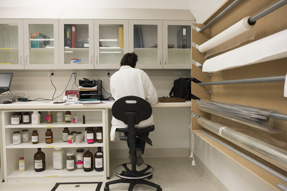 Sydney University Museum's Conservation Laboratory