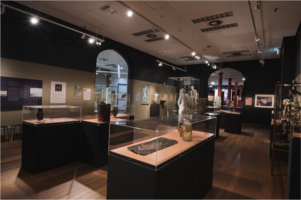 Alpha Omega Exhibition at Nicholson Museum