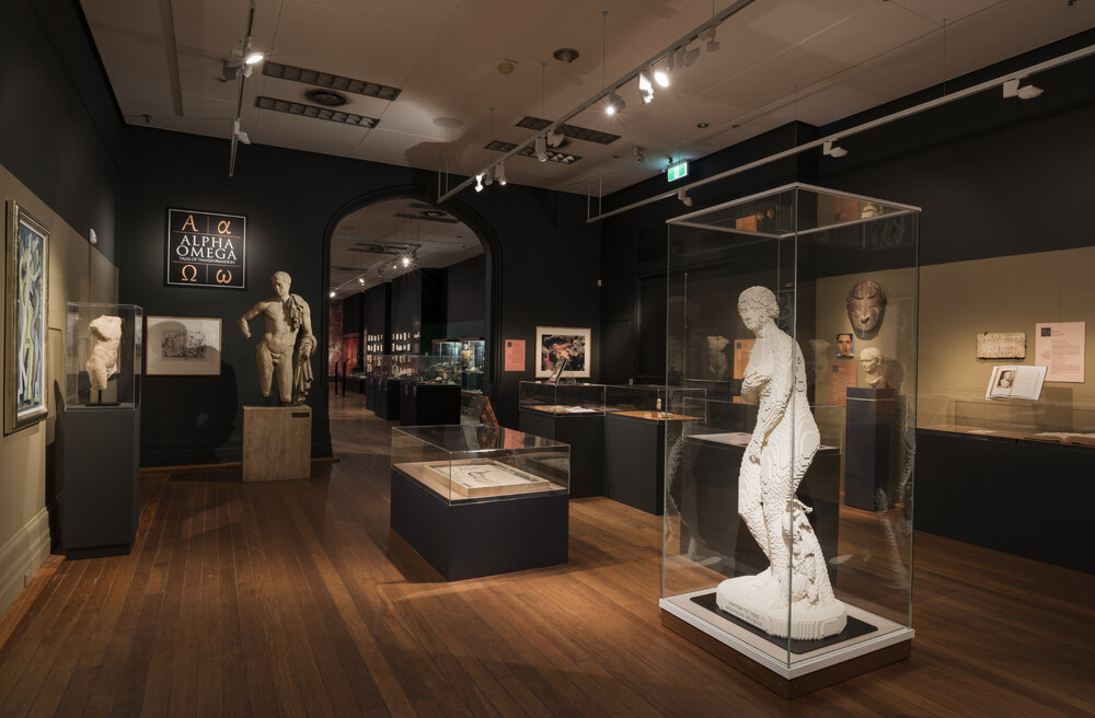 Alpha Omega Exhibition at Nicholson Museum