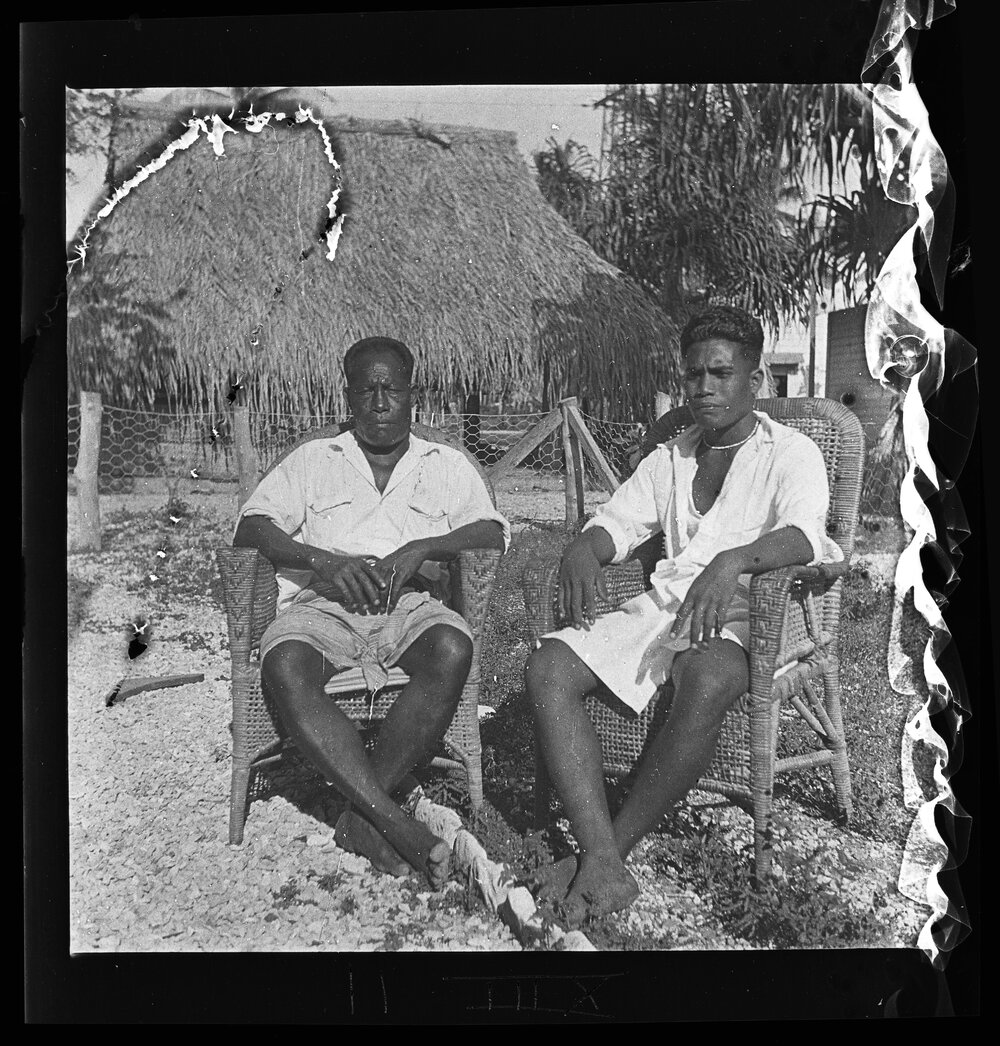 [Narau] Chief Babe of Aiwo and his Kinsman Gideon