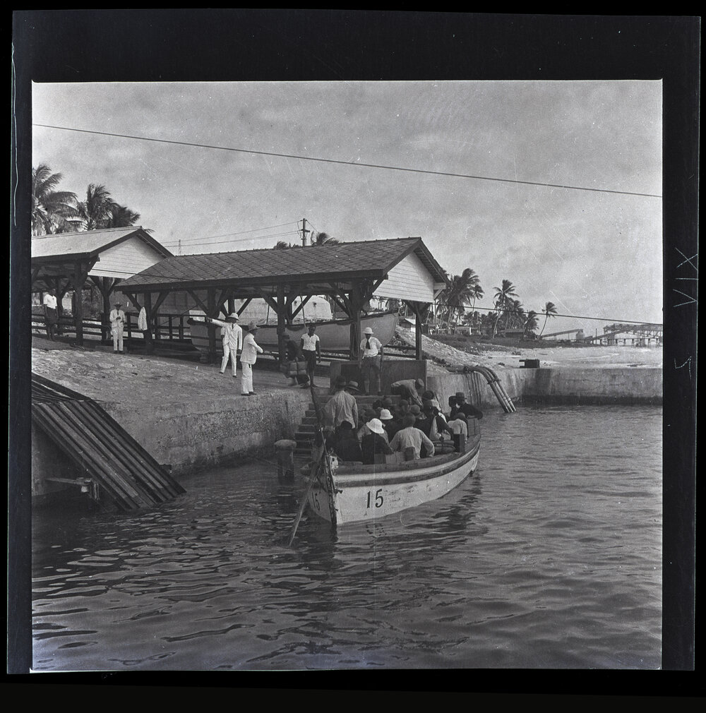 [Narau] Mr Cude Standing at the Head of the Steps