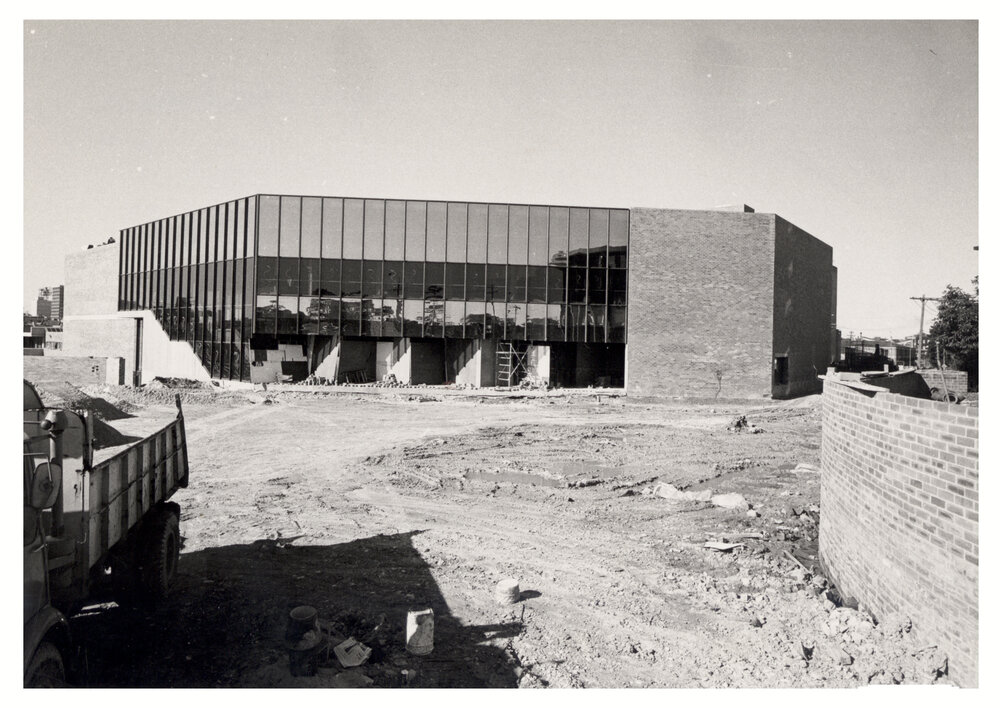 Construction of the Seymour Centre