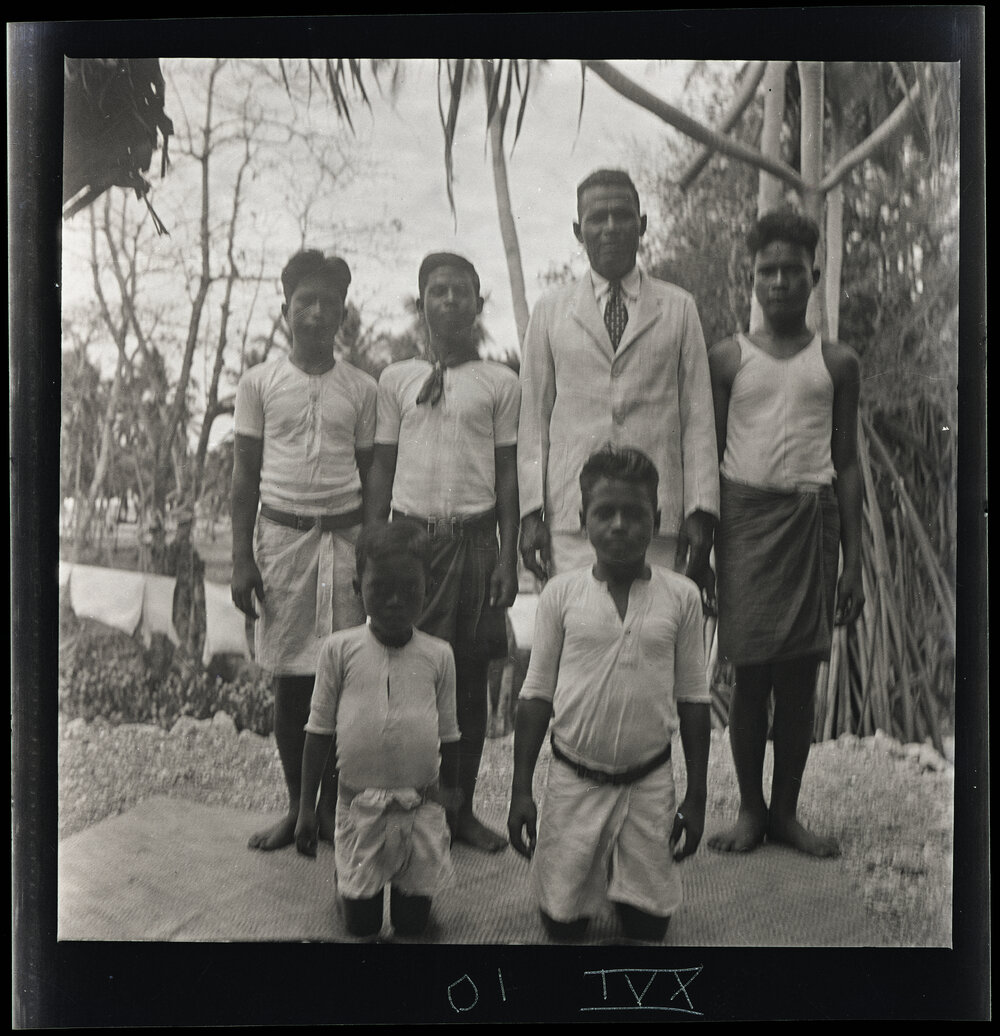 [Narau] Scotty, Some of his "Sons" and a Grandson