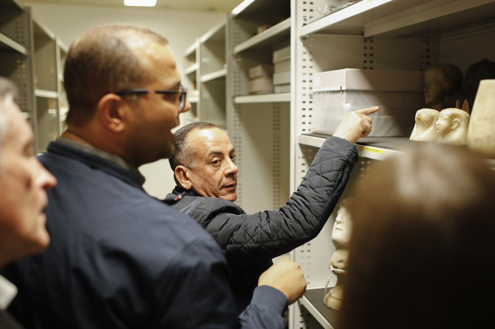 Dr Mustafa Waziry, Secretary General of the Supreme Council of Antiquities, Visiting the Chau Chak Wing Museum
