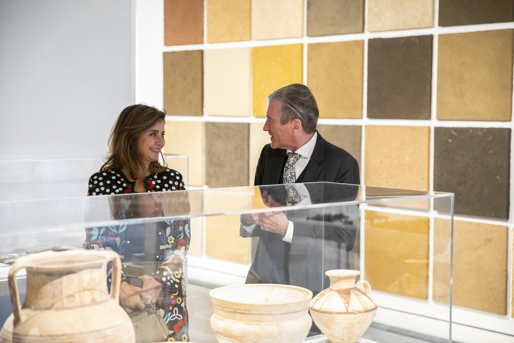 HRH Princess Dana Firas of Jordan Visits the Chau Chak Wing Museum