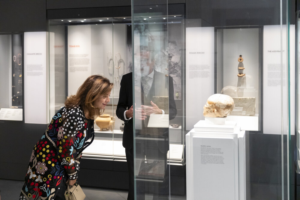 HRH Princess Dana Firas of Jordan Visits the Chau Chak Wing Museum