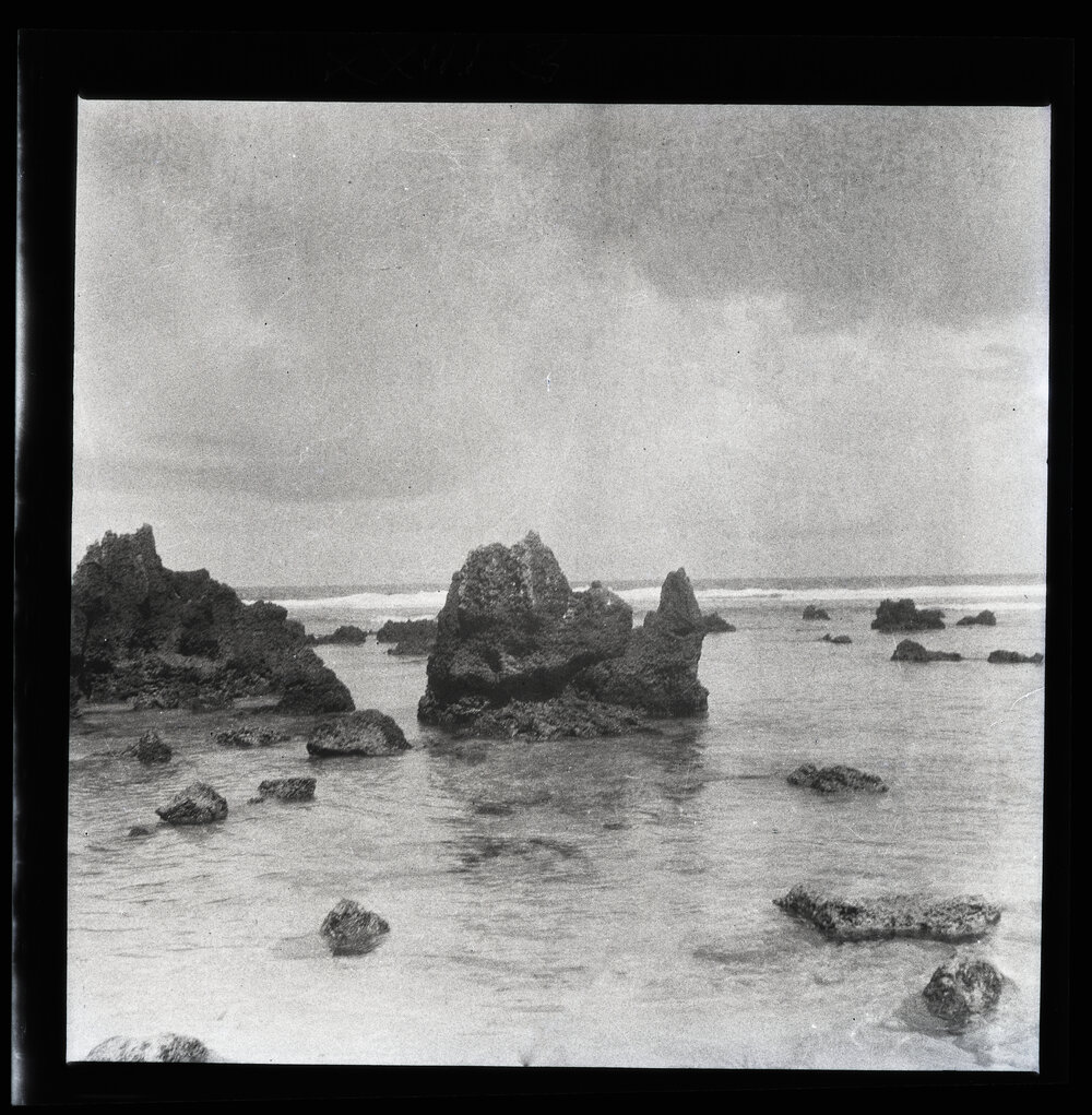 [Narau] A Rock Representing one of the Characters (? her Second Husband) in the Myth Concerning Emenee