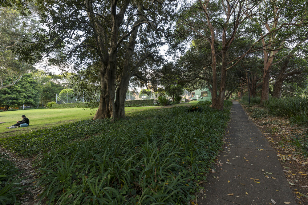 Tennis Courts on the Current Chau Chak Wing Museum Site