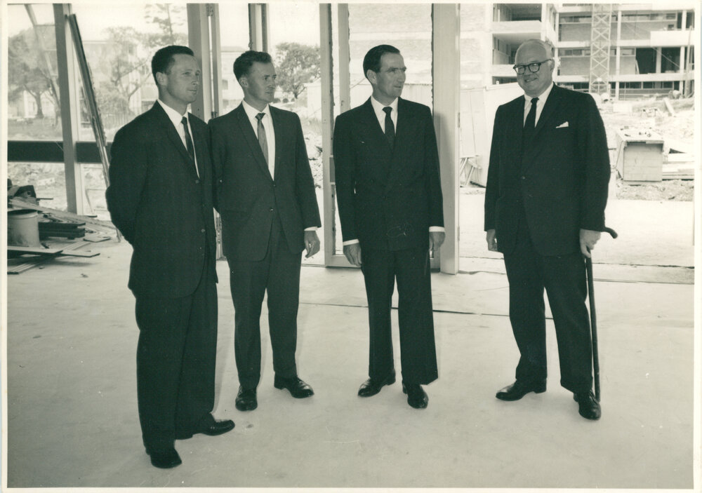 Inspecting the Construction of Stephen Roberts Theatre