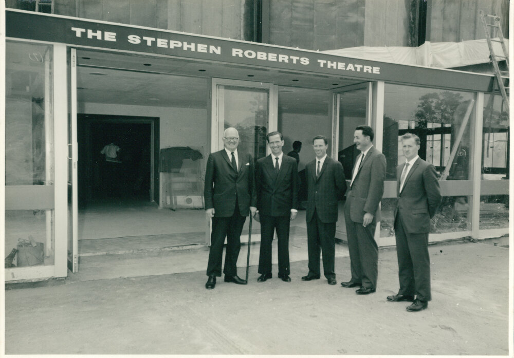 Inspecting the Construction of Stephen Roberts Theatre