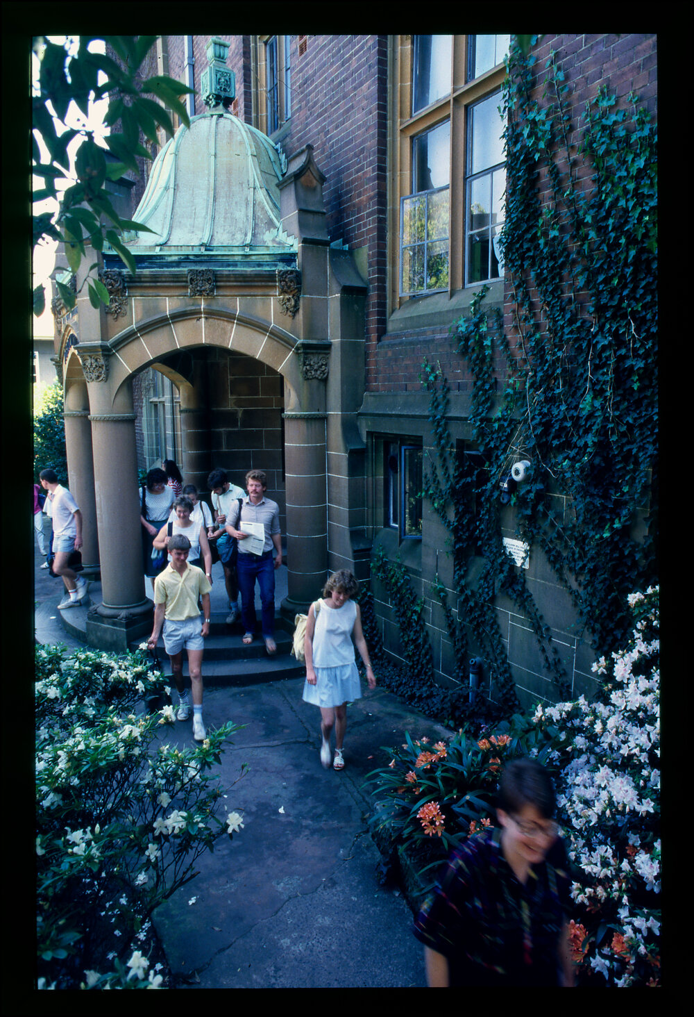 Students Outside RD Watt Building