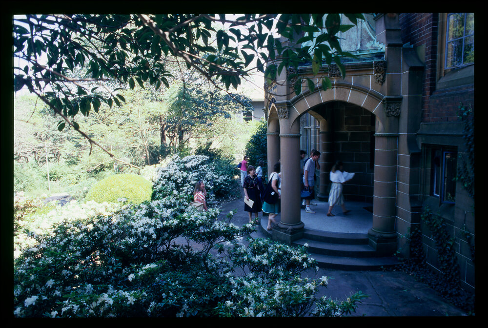 Students Outside RD Watt Building