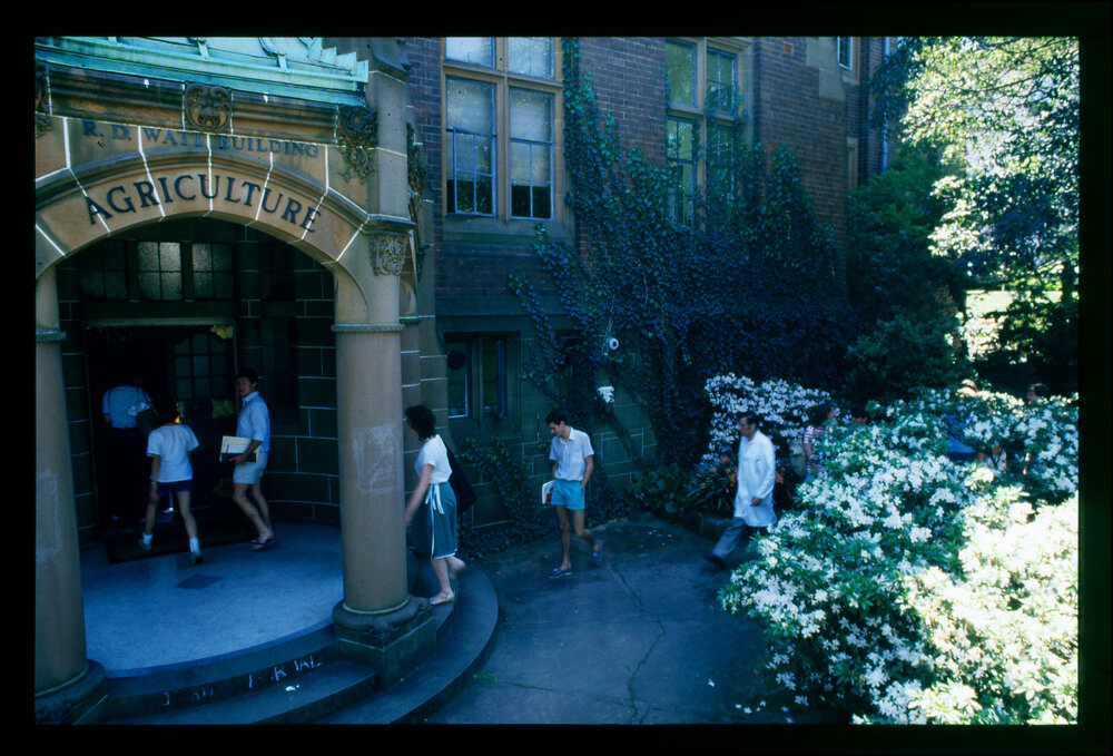 Students Outside RD Watt Building