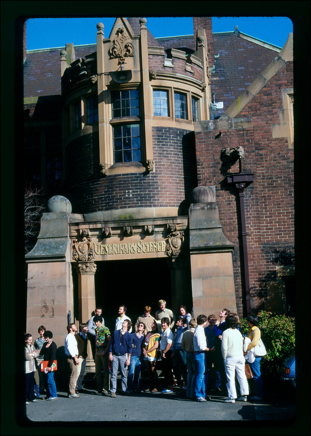 Students Outside JD Stewart Building