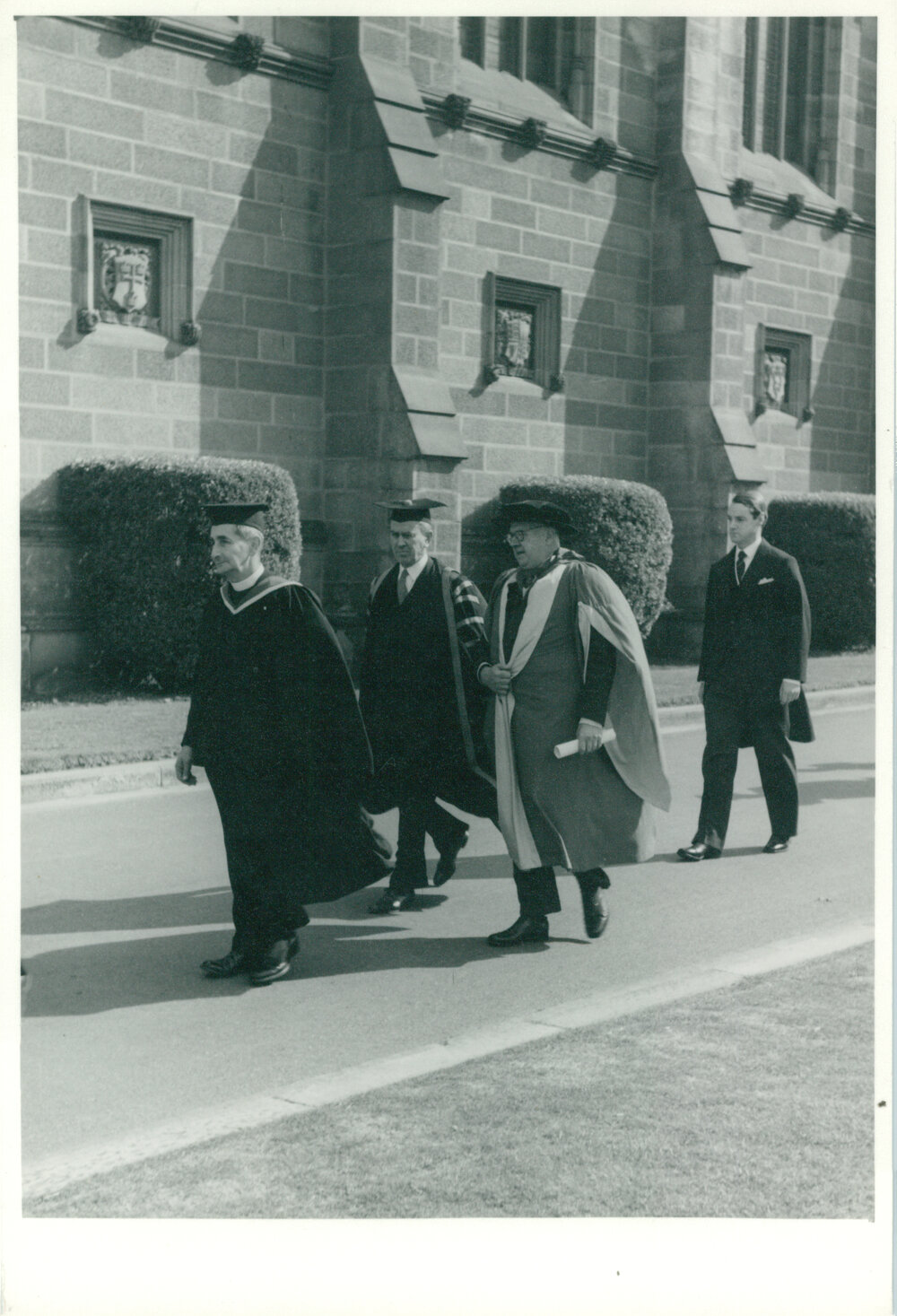 Academic Procession at Ceremony of Commemoration of Benefactors, 1951