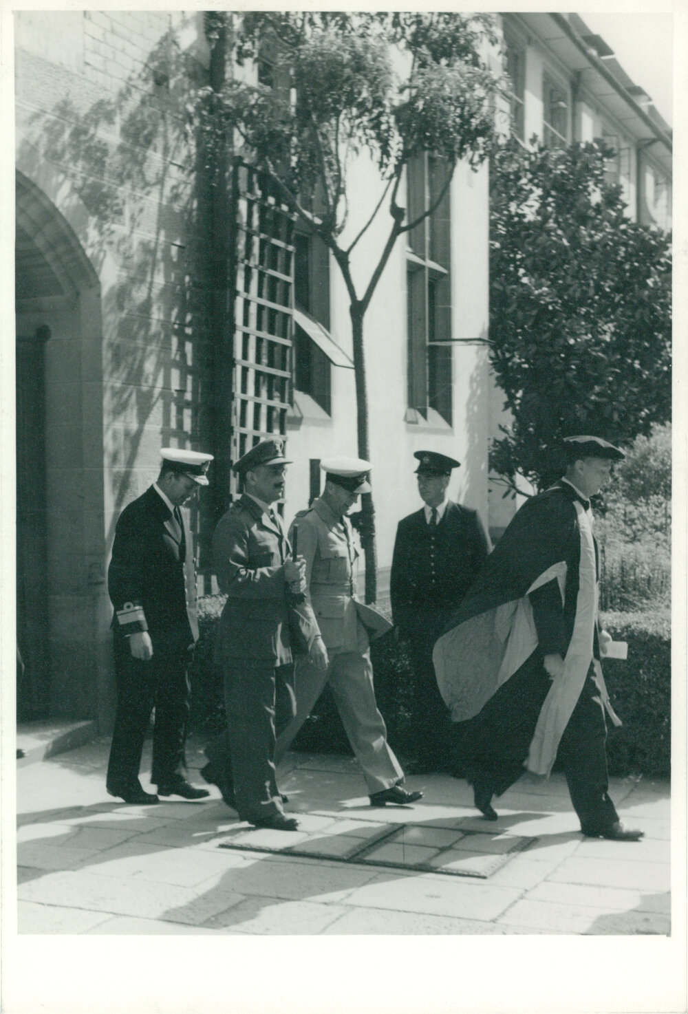 Academic Procession at Ceremony of Commemoration of Benefactors, 1951
