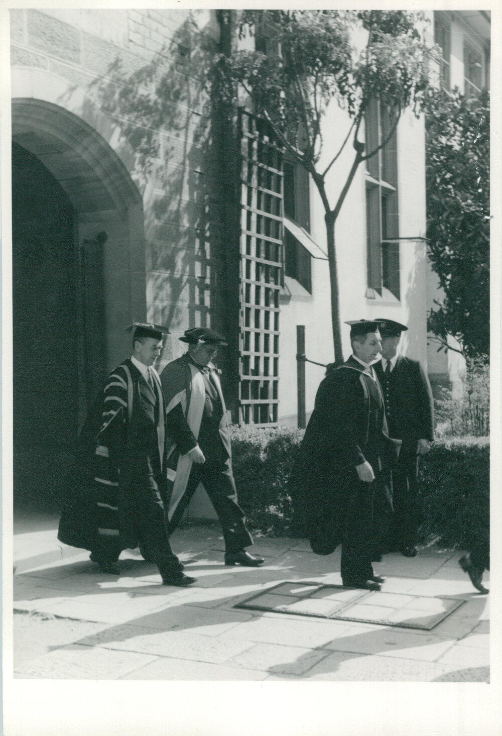 Academic Procession at Ceremony of Commemoration of Benefactors, 1951