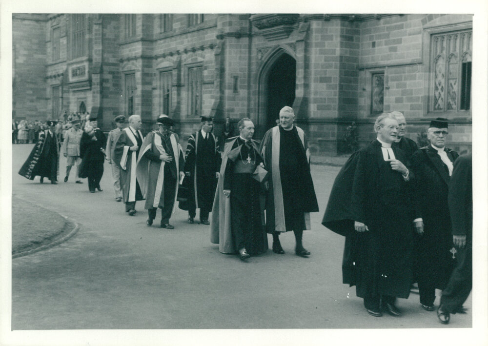 Academic Procession for the Commemoration Ceremony to Mark the Centenary of the Legislative Act Incorporating the University