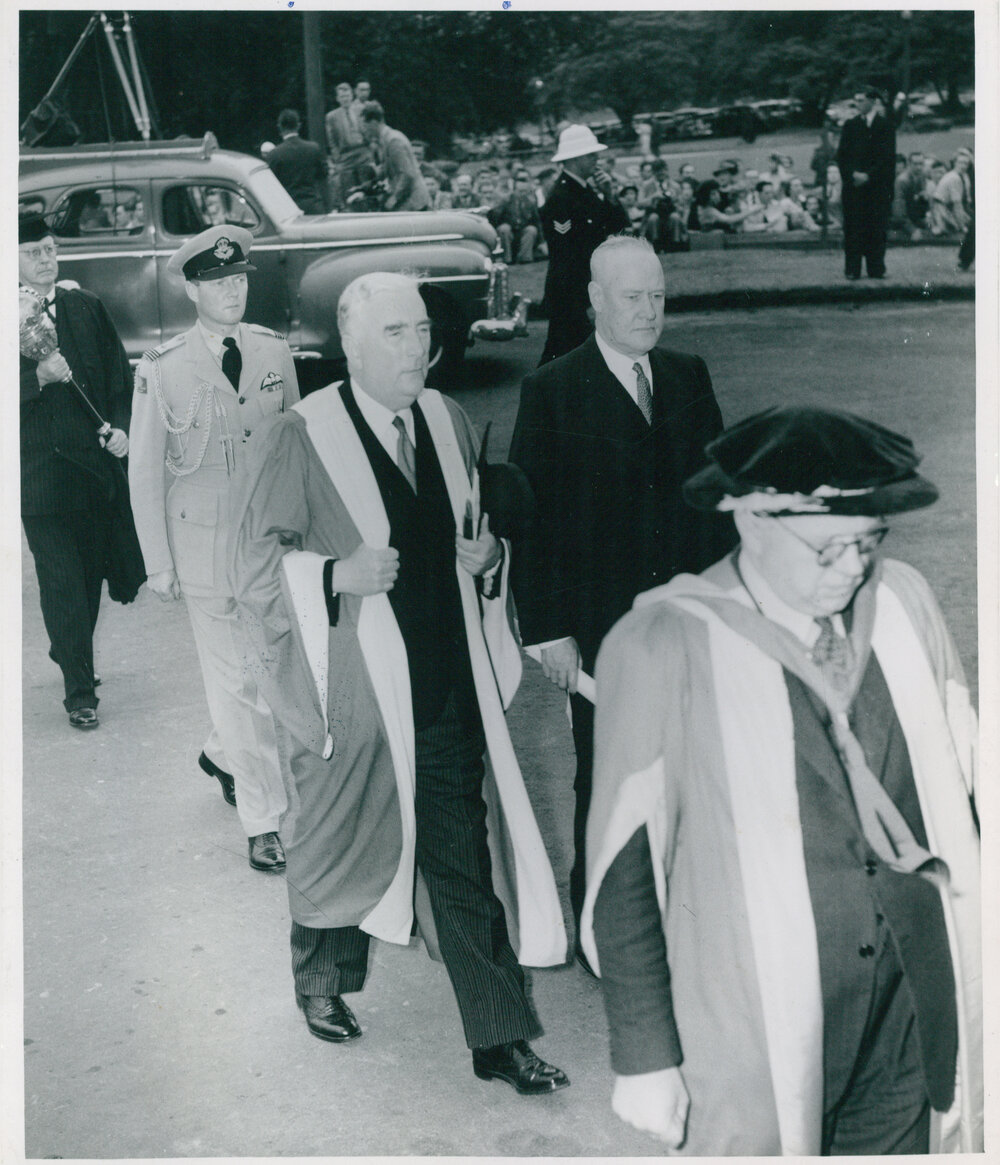 Academic Procession for the Commemoration Ceremony to Mark the Centenary of the Legislative Act Incorporating the University