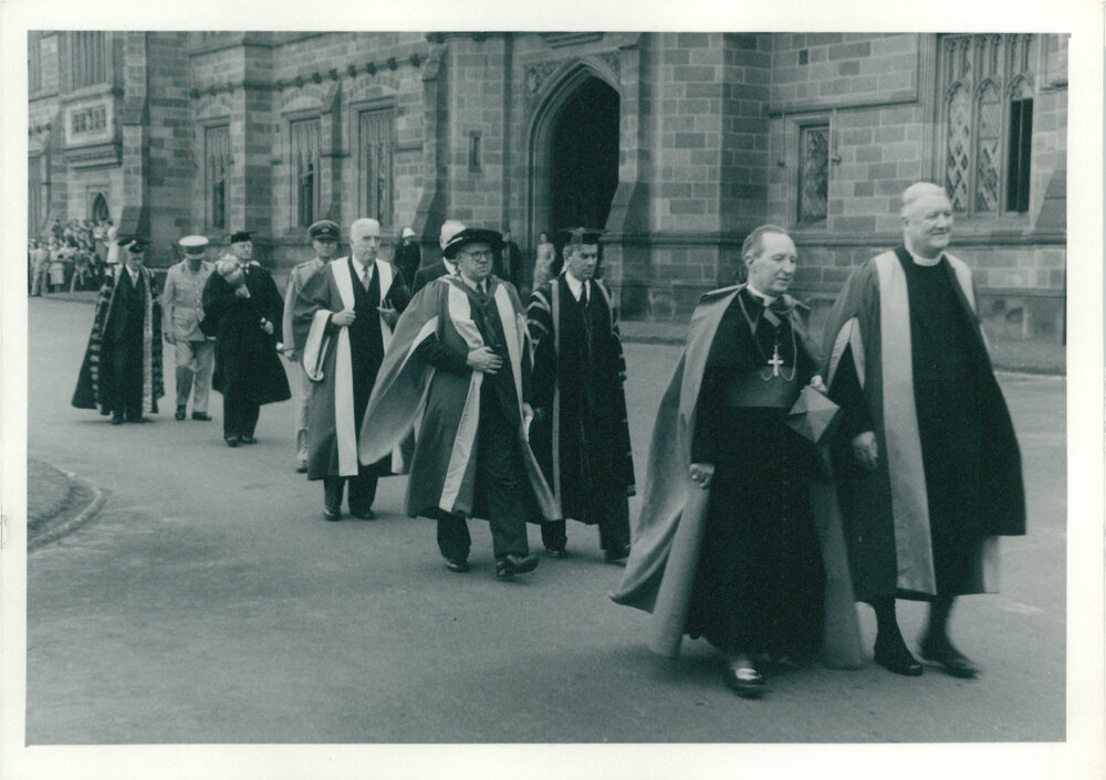 Academic Procession for the Commemoration Ceremony to Mark the Centenary of the Legislative Act Incorporating the University