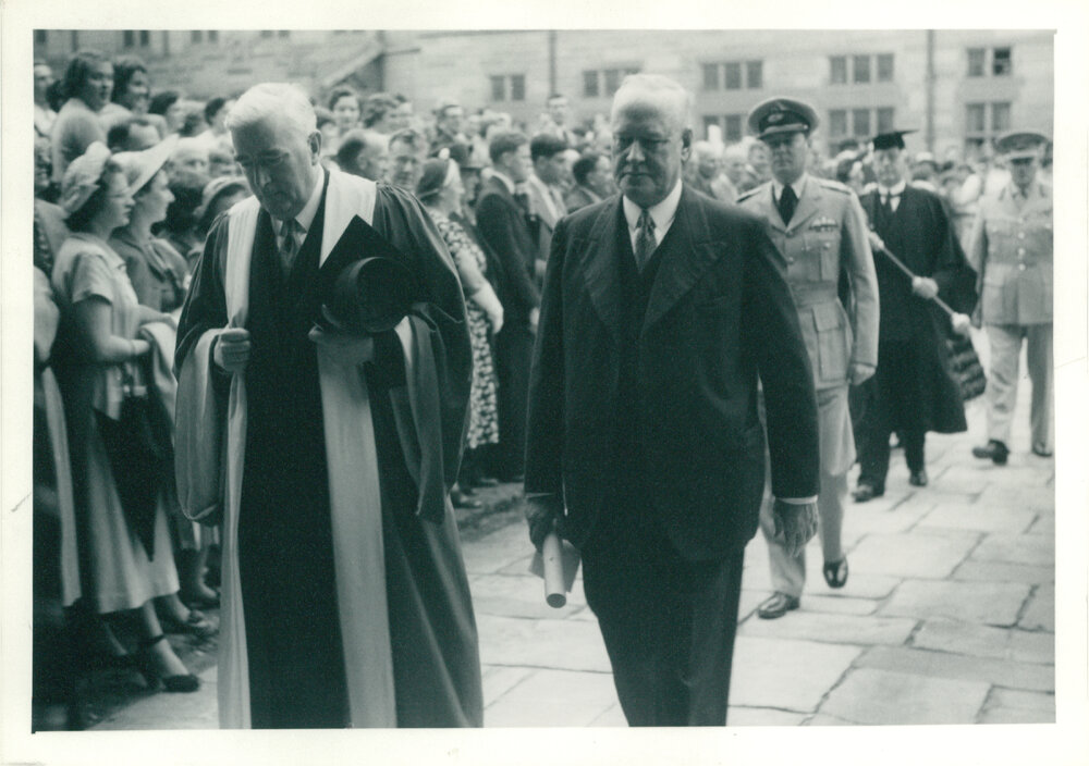 Academic Procession for the Commemoration Ceremony to Mark the Centenary of the Legislative Act Incorporating the University