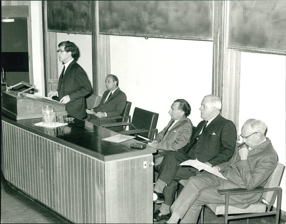 Bruce Williams in Lecture Hall